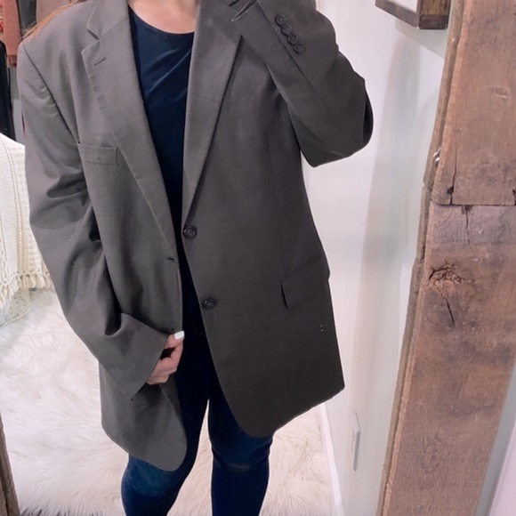 Pronto Uomo brown blazer suit jacket size - Picture 4 of 11